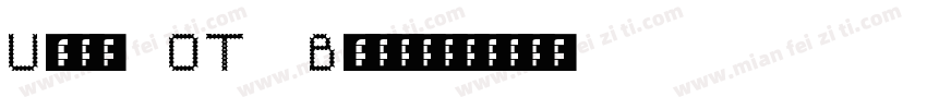 Unit OT Black字体转换